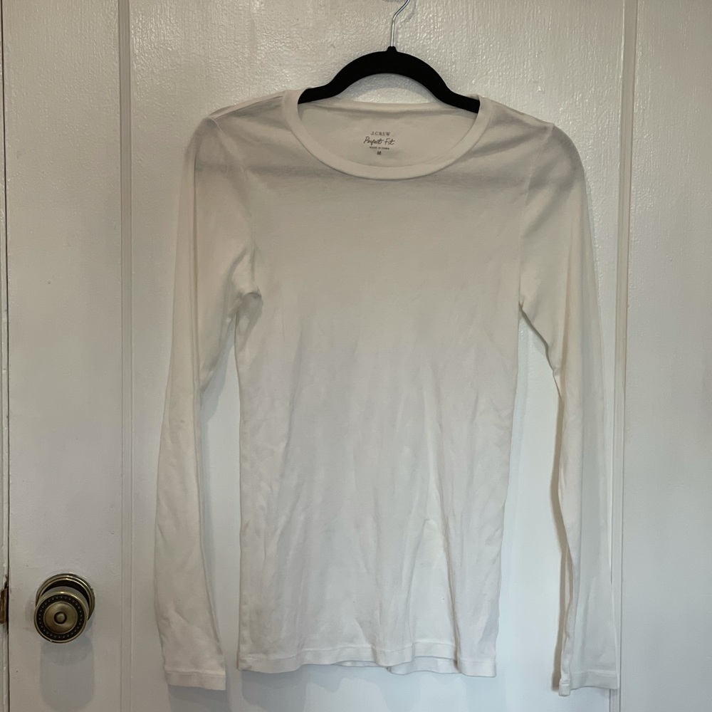 J.Crew Perfect Fit Long Sleeve Tee NWOT